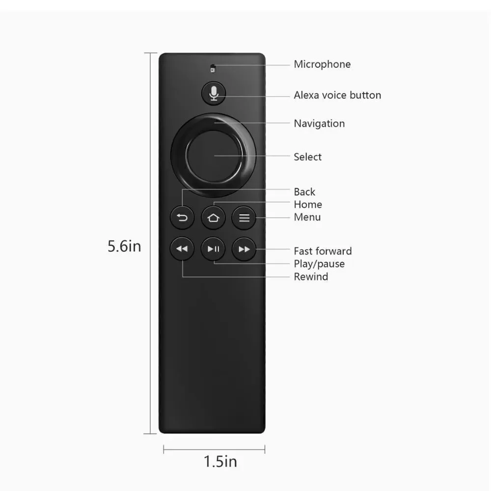 Amazon Replacement Voice Remote Control 2nd GEN DR49WK B Firee TV Cube Stick Box - Picture 8 of 12